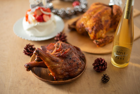 焼肉MARUGOさん<砂川>クリスマスチキンレッグ(1本)