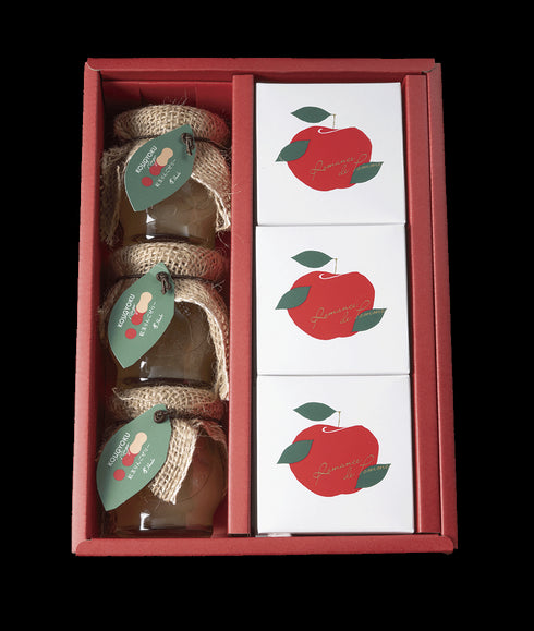 林檎ロマンKOKAGEと 紅玉りんごゼリーのセットB【林檎ロマン木陰 6個/紅玉りんごゼリー 3個】