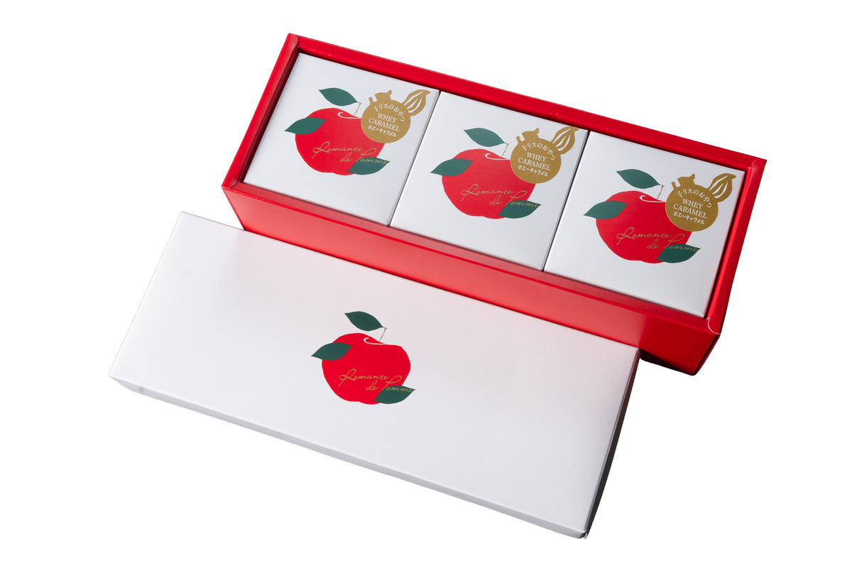 林檎ロマン-子リスのおやつ-＜ホエーキャラメル＞【6個入】 – お菓子の