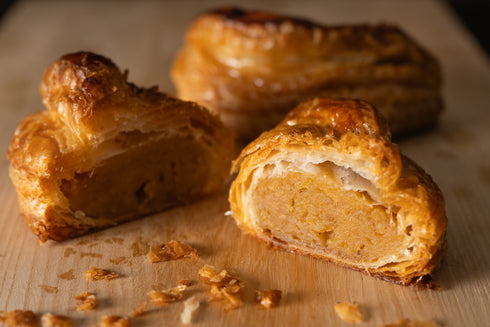 香西農園の紅甘雪のホクホクしっとりスイートポテトパイ