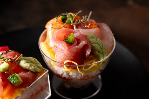 池内商店さん <砂川>ちらし寿司パフェ