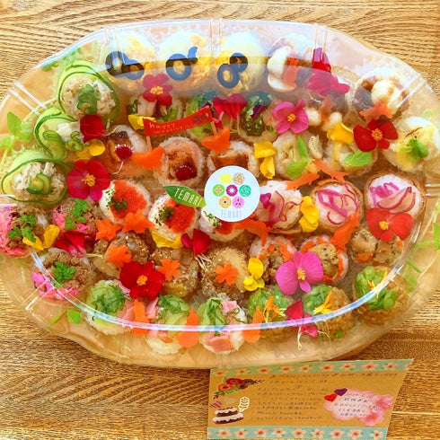 TEMARIさんクリスマス手まり寿司(2人前)
