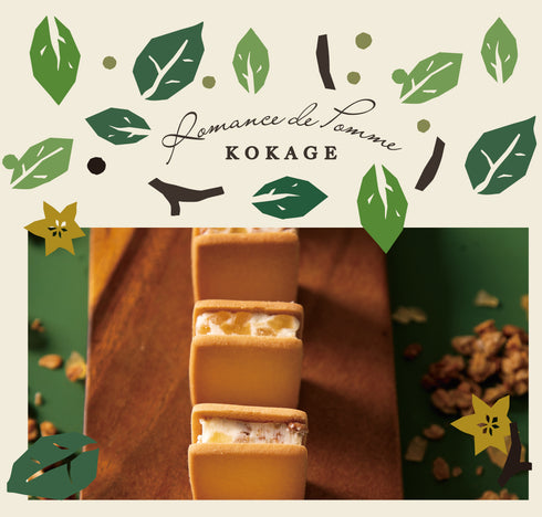 林檎ロマンKOKAGEと 紅玉りんごゼリーのセットA【林檎ロマン木陰 2個/紅玉りんごゼリー 3個】