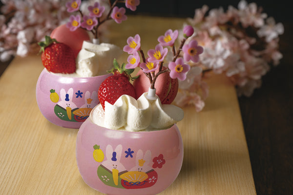 ひなまつりプリンカップ