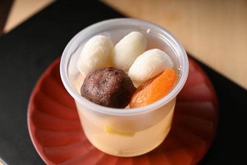 ほんべつ小豆のあんみつ