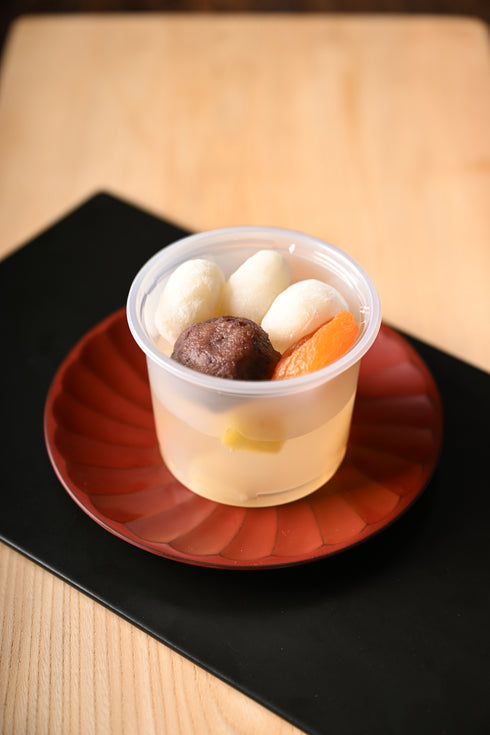 ほんべつ小豆のあんみつ