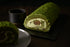 宇治抹茶と本別小豆と栗のスフレロール