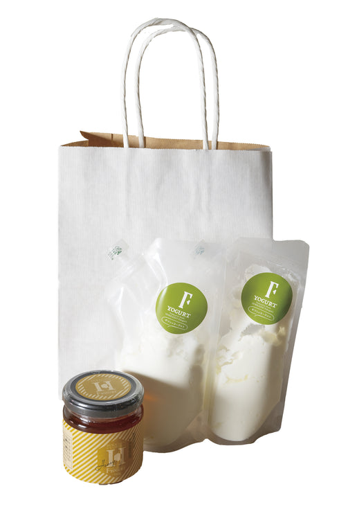 【冷蔵/地方 発送可】Fのギリシャヨーグルトセット A