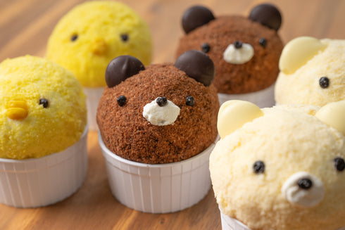 なかよし！くまのすけ&ぴよのすけプリン